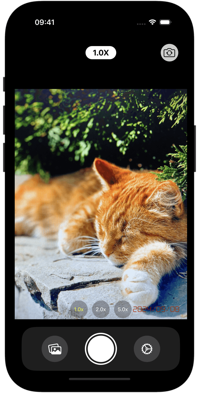 SnapTime mockup